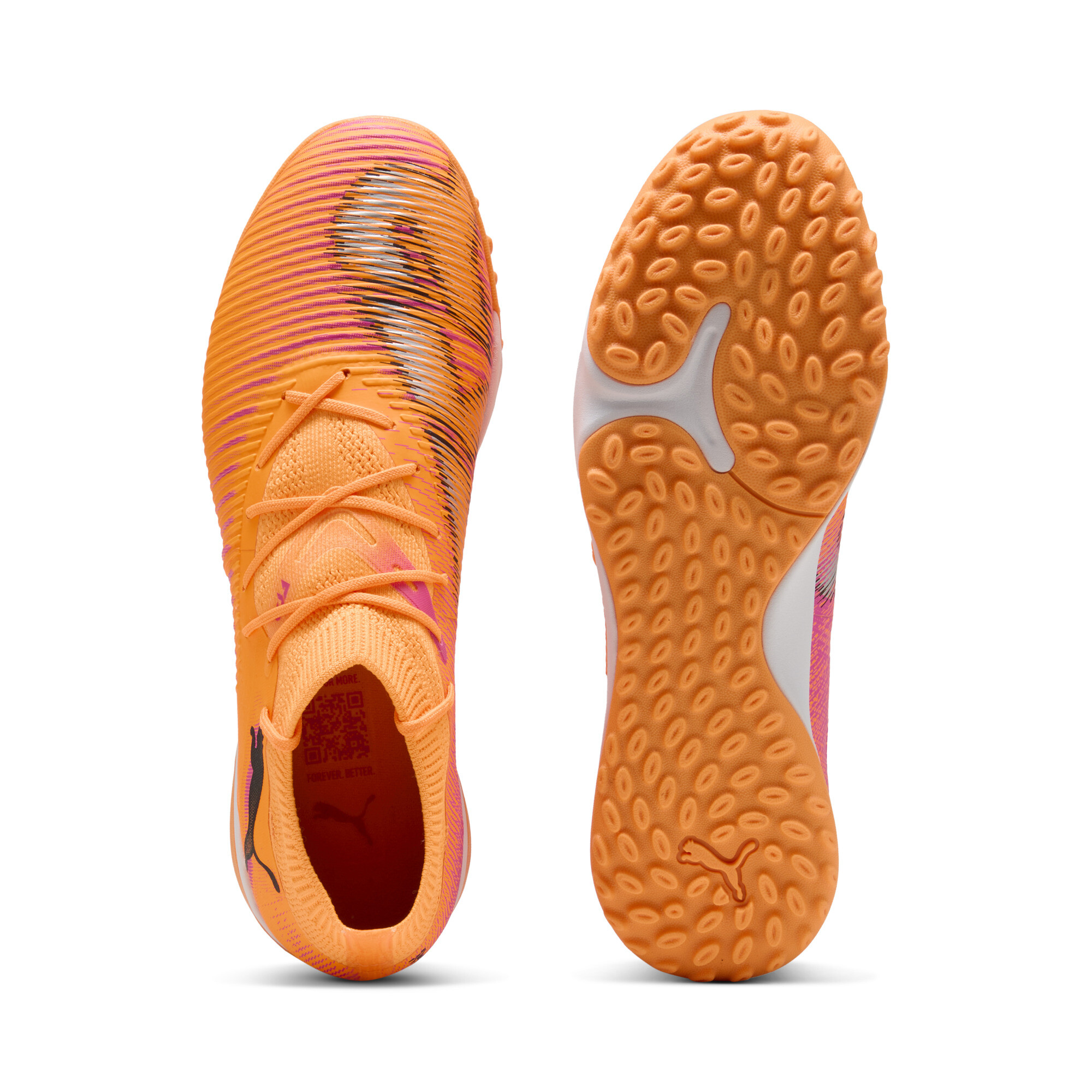 PUMA FUTURE 8 MATCH TT uniseks voetbalschoenen, Zwart, Maat 42,5 thumbnail 4