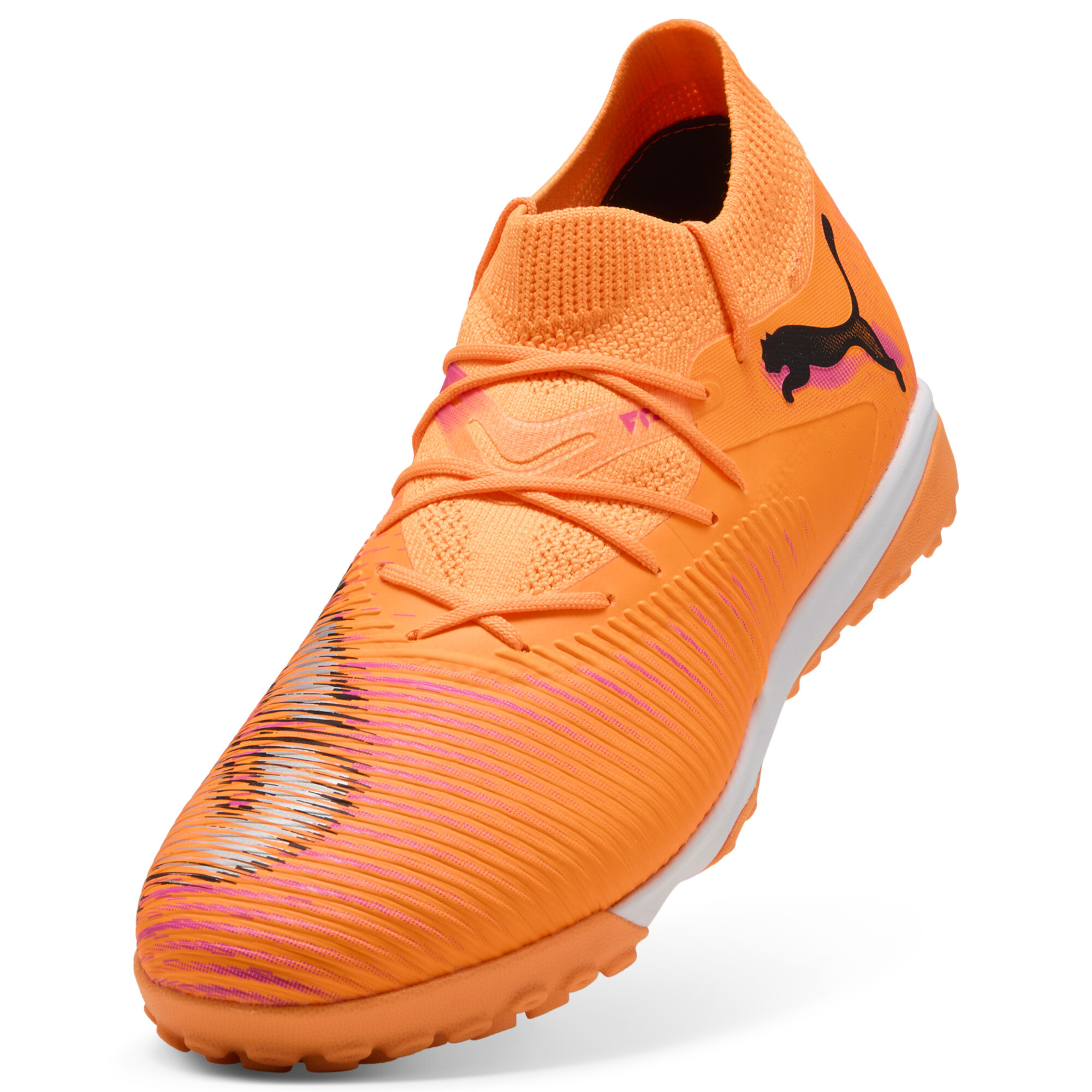 PUMA FUTURE 8 MATCH TT uniseks voetbalschoenen, Zwart, Maat 42,5 thumbnail 2