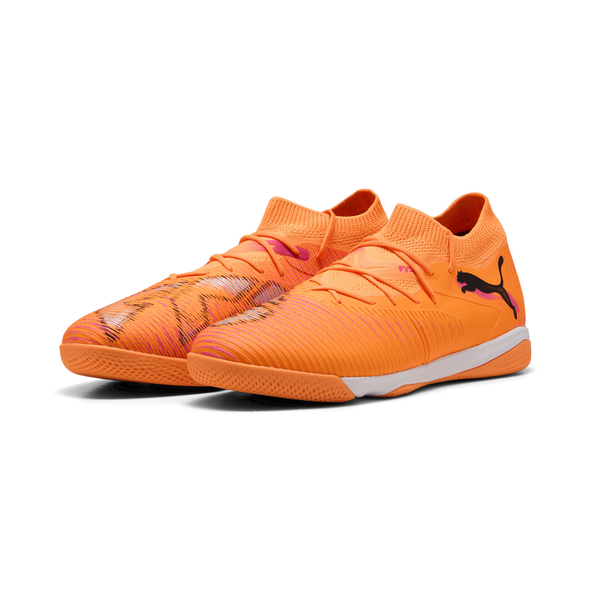 PUMA FUTURE 8 MATCH uniseks futsalschoenen, Zwart, Maat 43 thumbnail 6