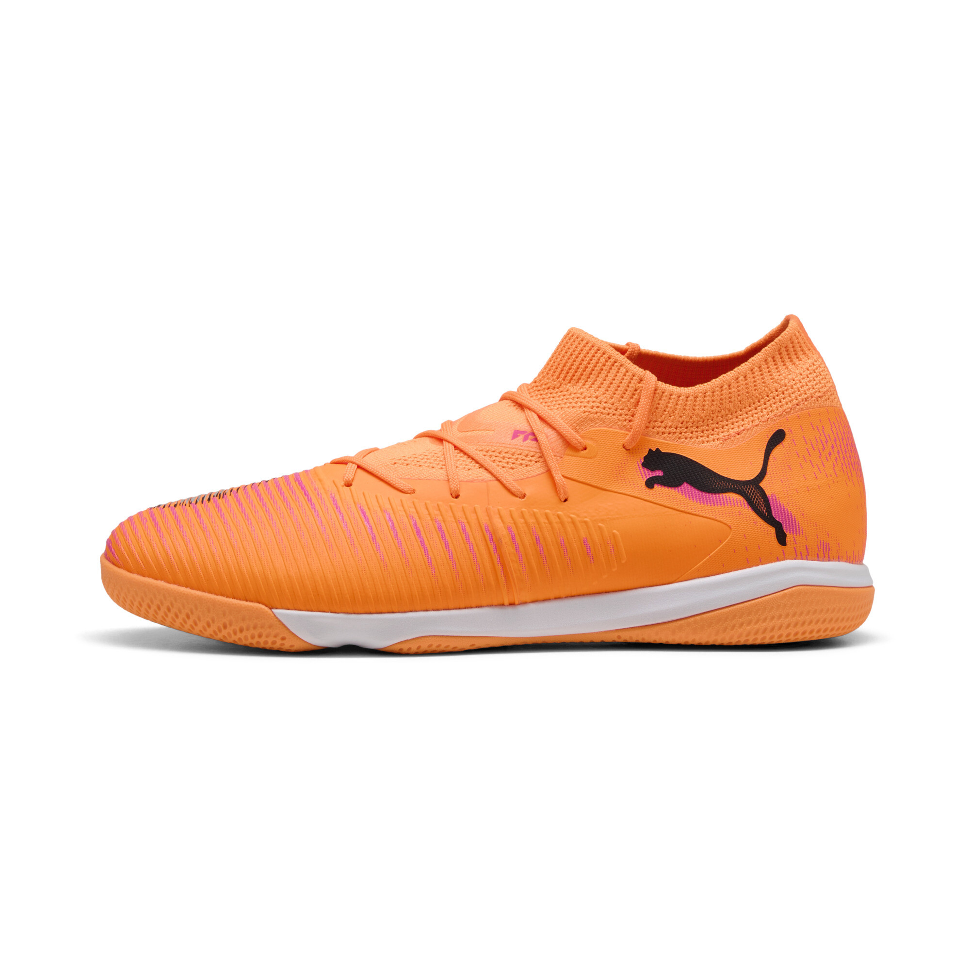 Puma Future 8 Match Indoor Soccer Shoes In Orange