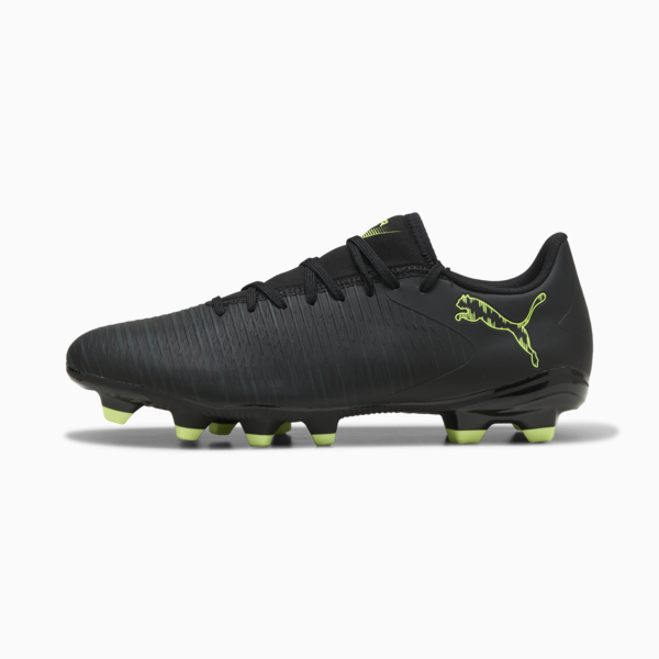 FUTURE 8 PLAY FG/AG Football Boots Unisex, PUMA Black-Fizzy Light-Green Terrain, large-ZAF