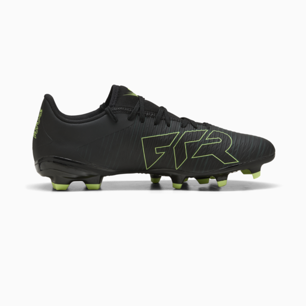 FUTURE 8 PLAY FG/AG Football Boots Unisex, PUMA Black-Fizzy Light-Green Terrain, large-ZAF