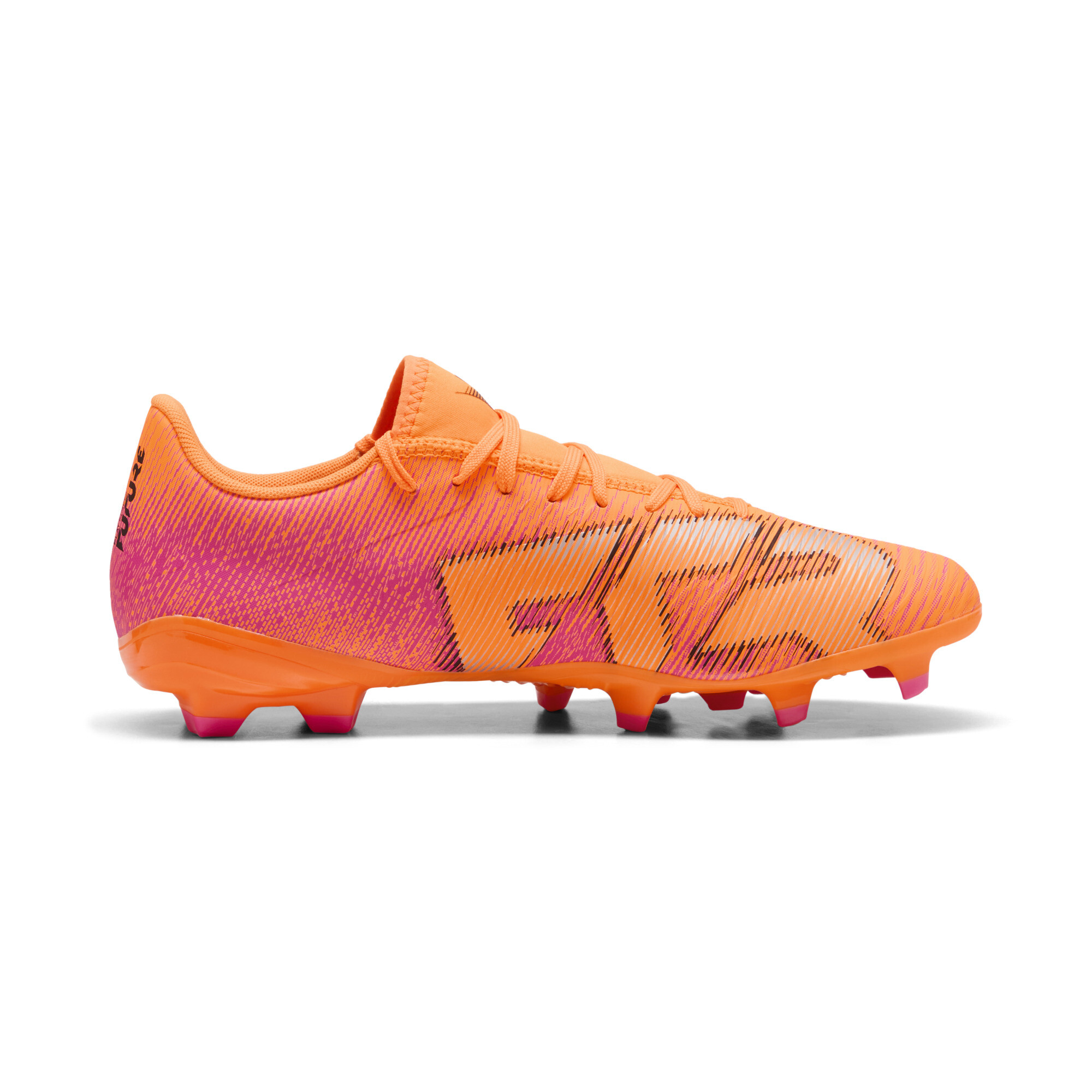 PUMA FUTURE 8 PLAY FG/AG voetbalschoenen uniseks, Zwart, Maat 43 thumbnail 3