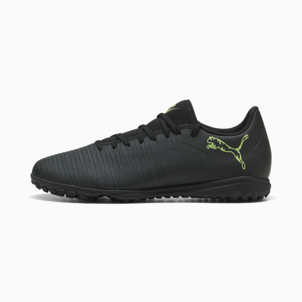 FUTURE 8 PLAY TT Football Boots Unisex, PUMA Black-Fizzy Light-Green Terrain, large-ZAF