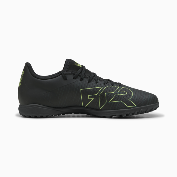 FUTURE 8 PLAY TT Football Boots Unisex, PUMA Black-Fizzy Light-Green Terrain, large-ZAF