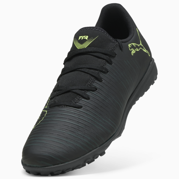 FUTURE 8 PLAY TT Football Boots Unisex, PUMA Black-Fizzy Light-Green Terrain, large-ZAF