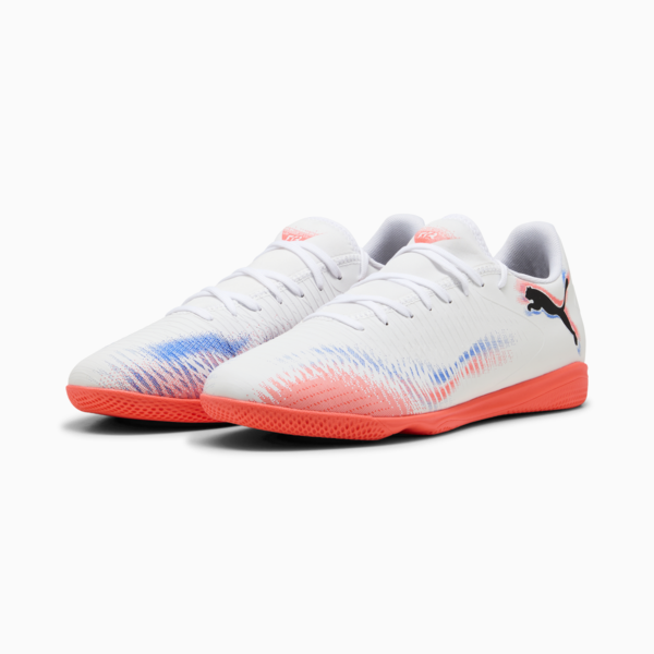 Tenis de fútbol FUTURE 8 PLAY IT, PUMA White-PUMA Black-Glowing Red, large-MEX
