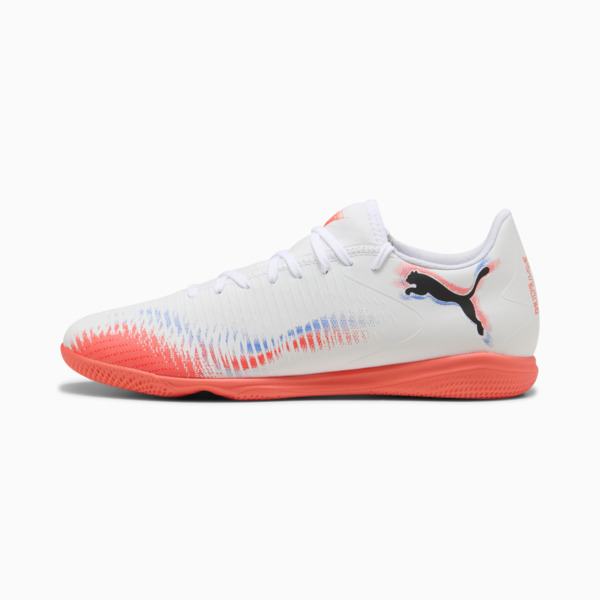 Tenis de fútbol FUTURE 8 PLAY IT, PUMA White-PUMA Black-Glowing Red, large-MEX