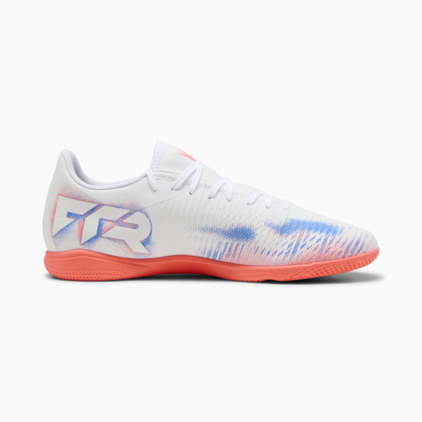 Tenis de fútbol FUTURE 8 PLAY IT, PUMA White-PUMA Black-Glowing Red, large-MEX