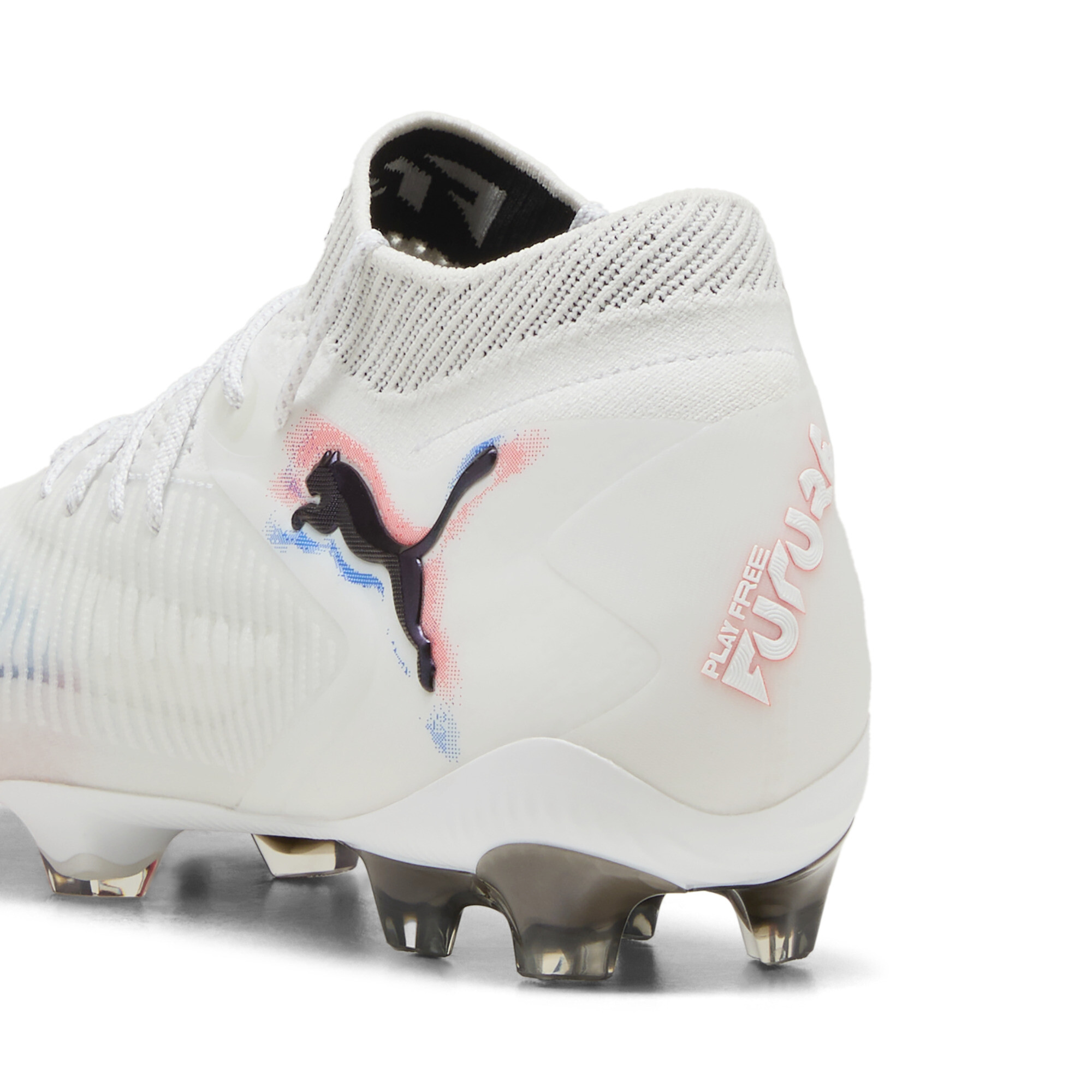 PUMA FUTURE 8 ULTIMATE FG voetbalschoenen voor Dames, Zwart/Rood/Wit, Maat 39 thumbnail 5
