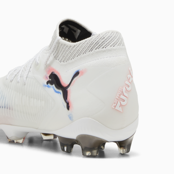 FUTURE 8 ULTIMATE FG Football Boots Women, PUMA White-PUMA Black-Glowing Red, large-ZAF