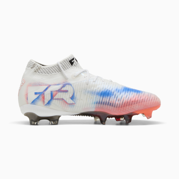 FUTURE 8 ULTIMATE FG Football Boots Women, PUMA White-PUMA Black-Glowing Red, large-ZAF