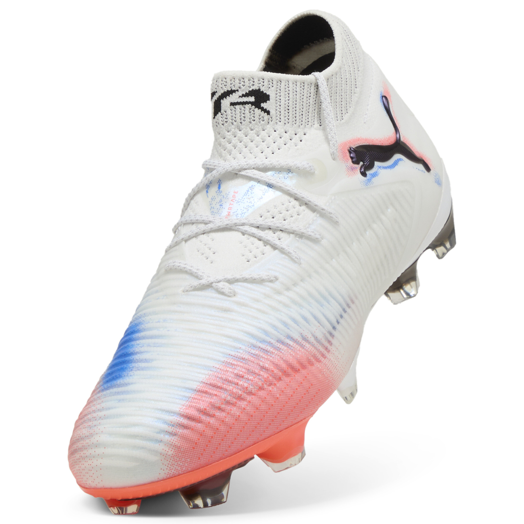 PUMA FUTURE 8 ULTIMATE FG voetbalschoenen voor Dames, Zwart/Rood/Wit, Maat 39 thumbnail 2