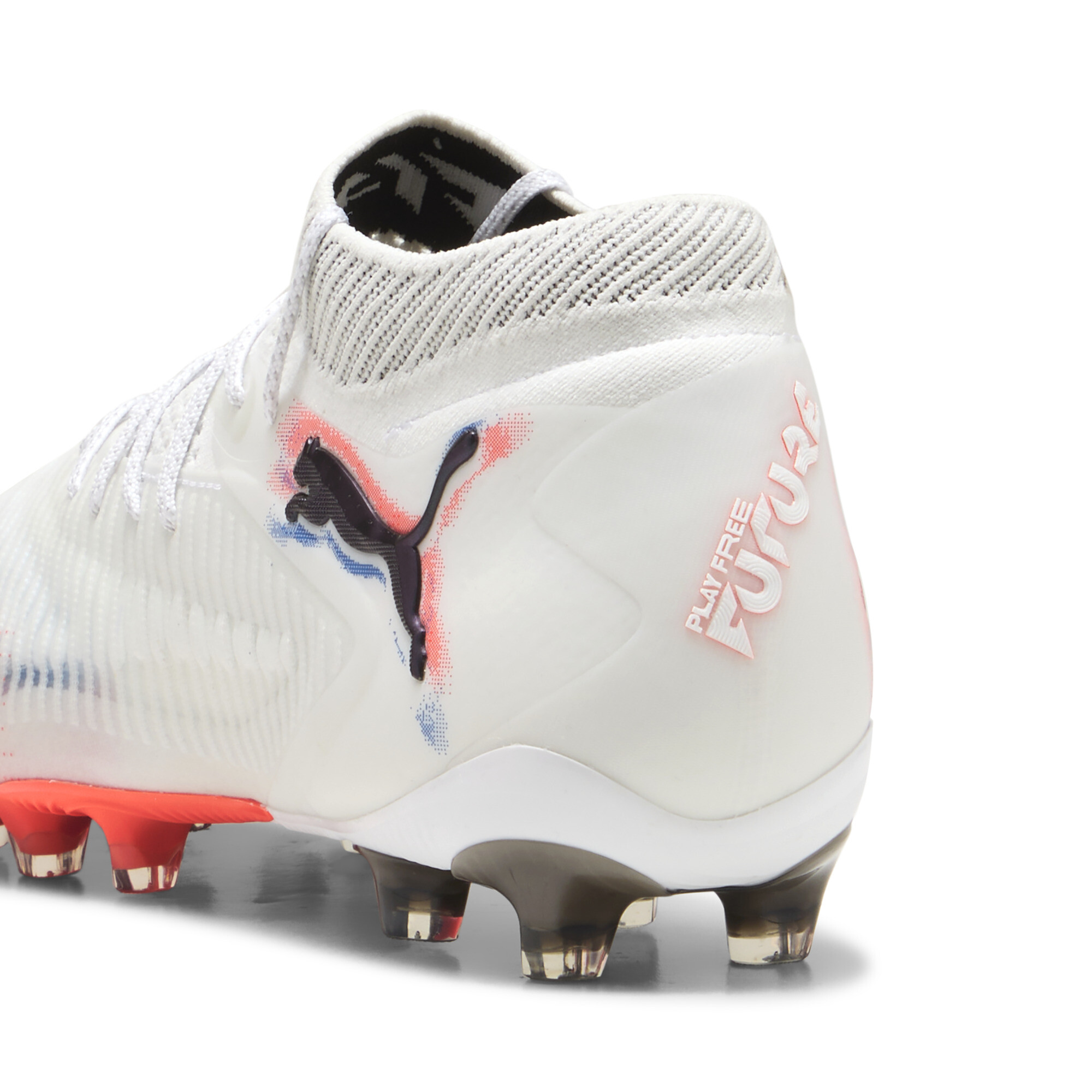 PUMA FUTURE 8 ULTIMATE AG voetbalschoenen voor Dames, Zwart/Rood/Wit, Maat 38 thumbnail 5