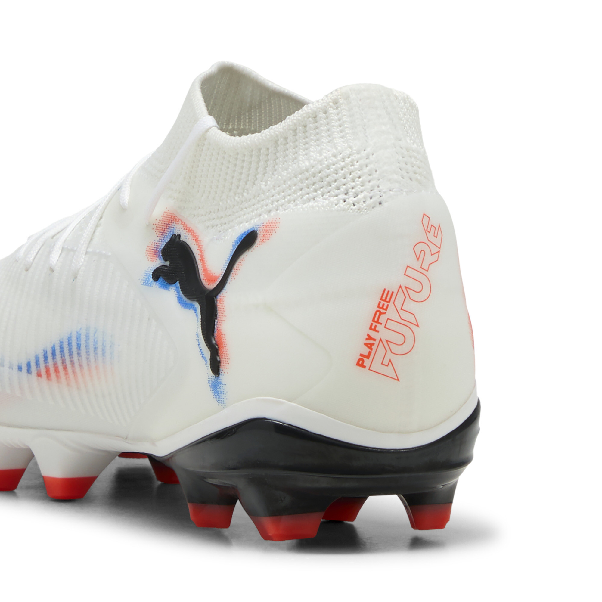 PUMA FUTURE 8 PRO FG/AG voetbalschoenen voor Dames, Zwart/Rood/Wit, Maat 37,5 thumbnail 5