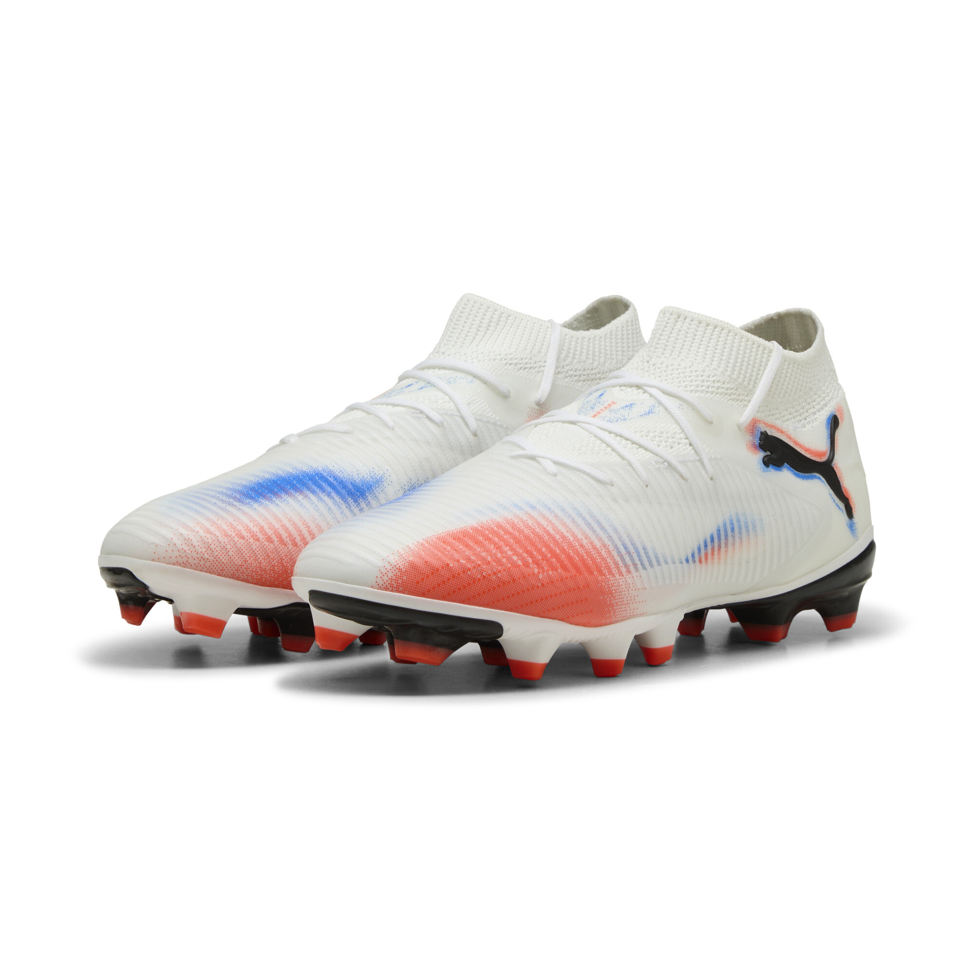 PUMA FUTURE 8 PRO FG/AG voetbalschoenen voor Dames, Zwart/Rood/Wit, Maat 37,5 thumbnail 6