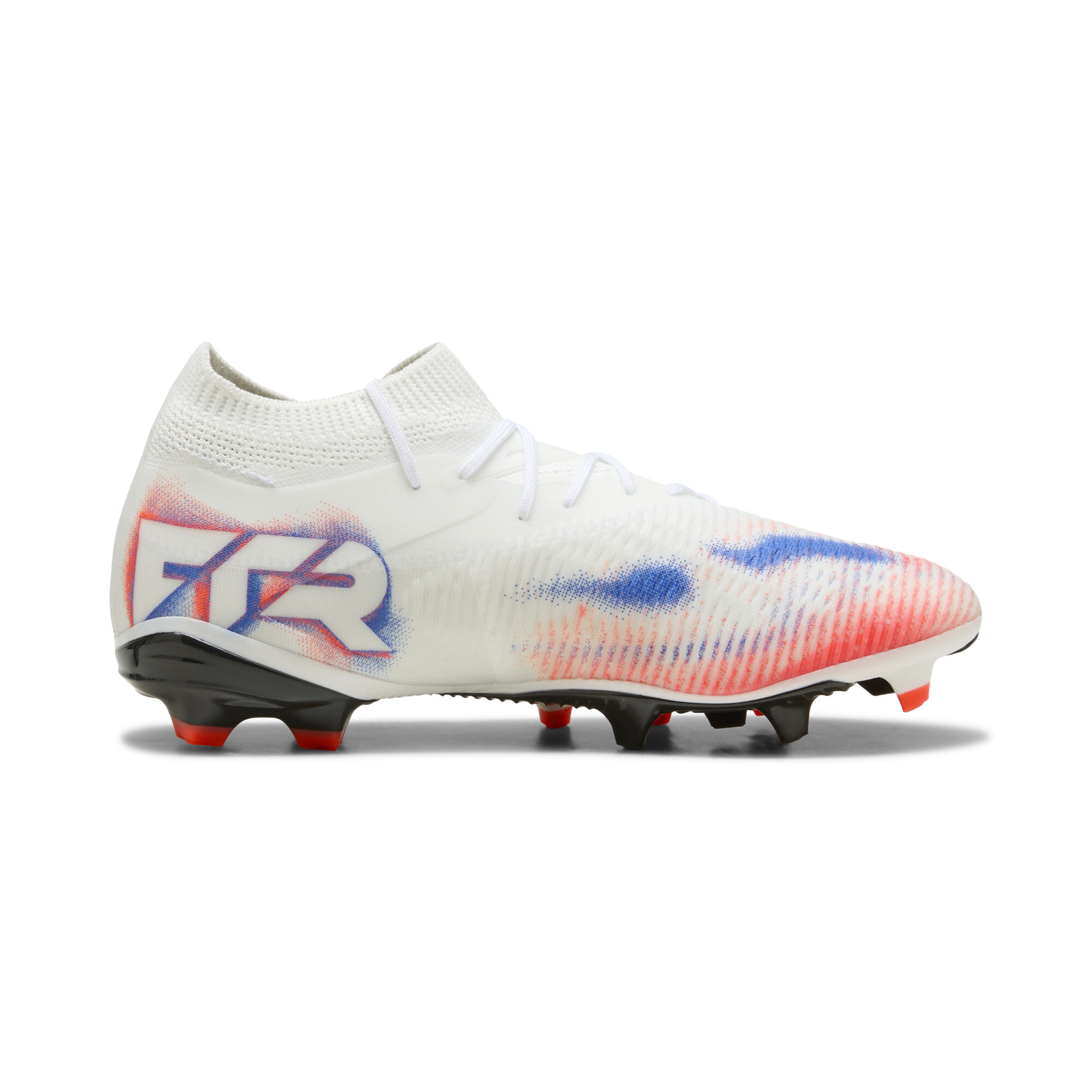 PUMA FUTURE 8 MATCH FG/AG voetbalschoenen voor Dames, Zwart/Rood/Wit, Maat 38 thumbnail 3