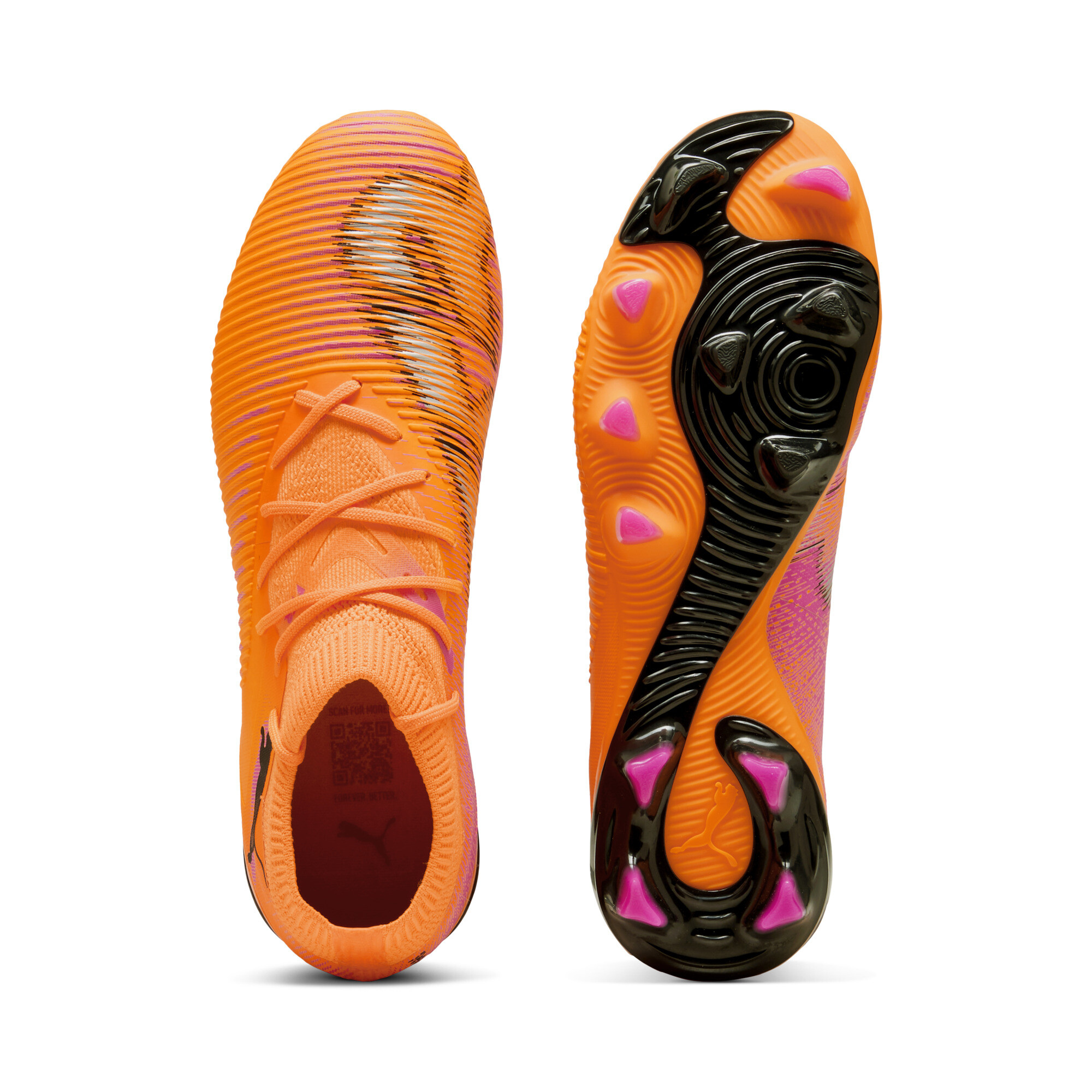 PUMA FUTURE 8 MATCH FG/AG voetbalschoenen voor Dames, Zwart, Maat 42 thumbnail 4