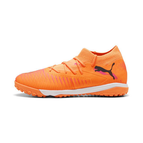 Botines de fútbol PUMA FUTURE 8 MATCH TT para Mujer En Heat Fire/Negro/Ravish