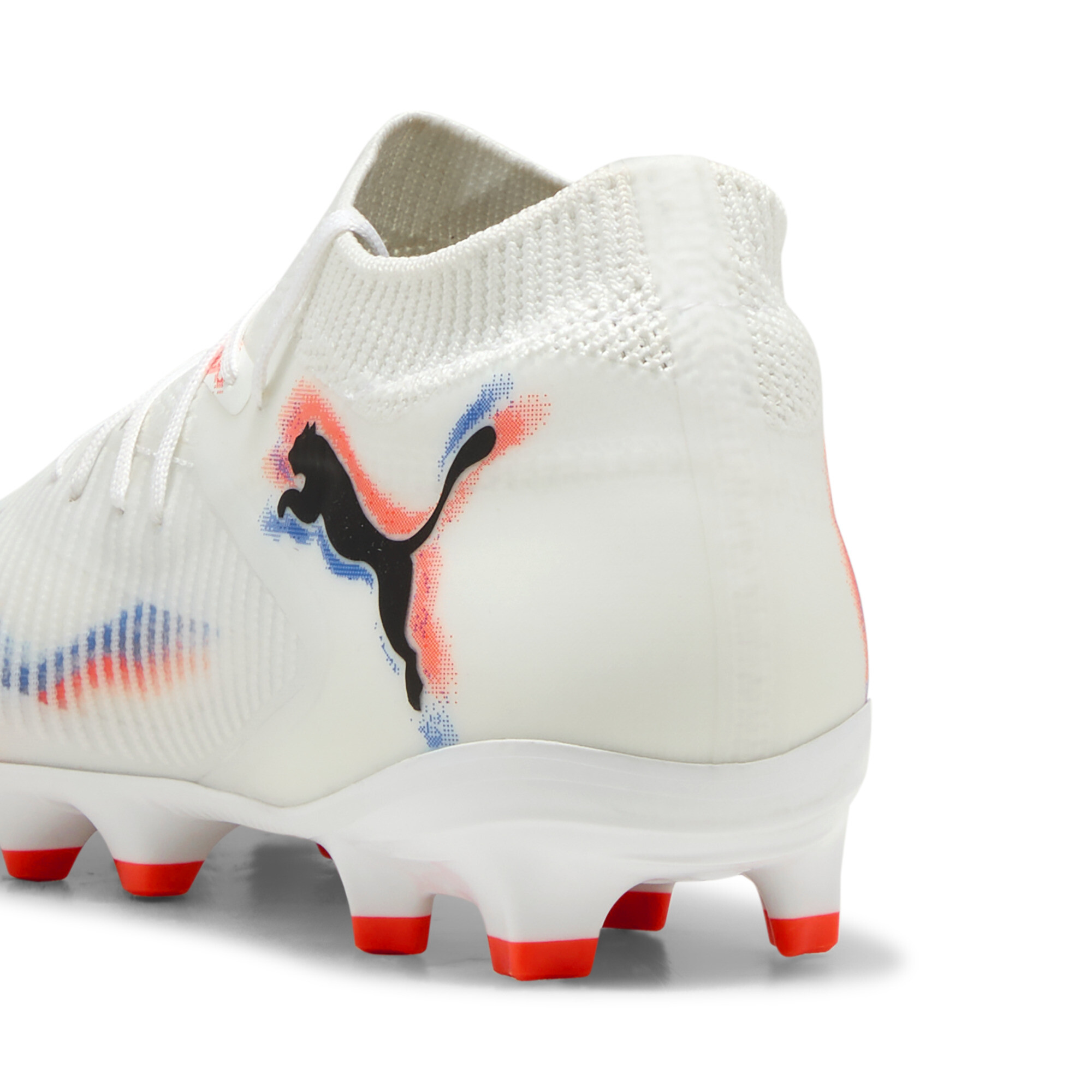 PUMA FUTURE 8 PRO FG/AG voetbalschoenen, Zwart/Rood/Wit, Maat 36 thumbnail 5