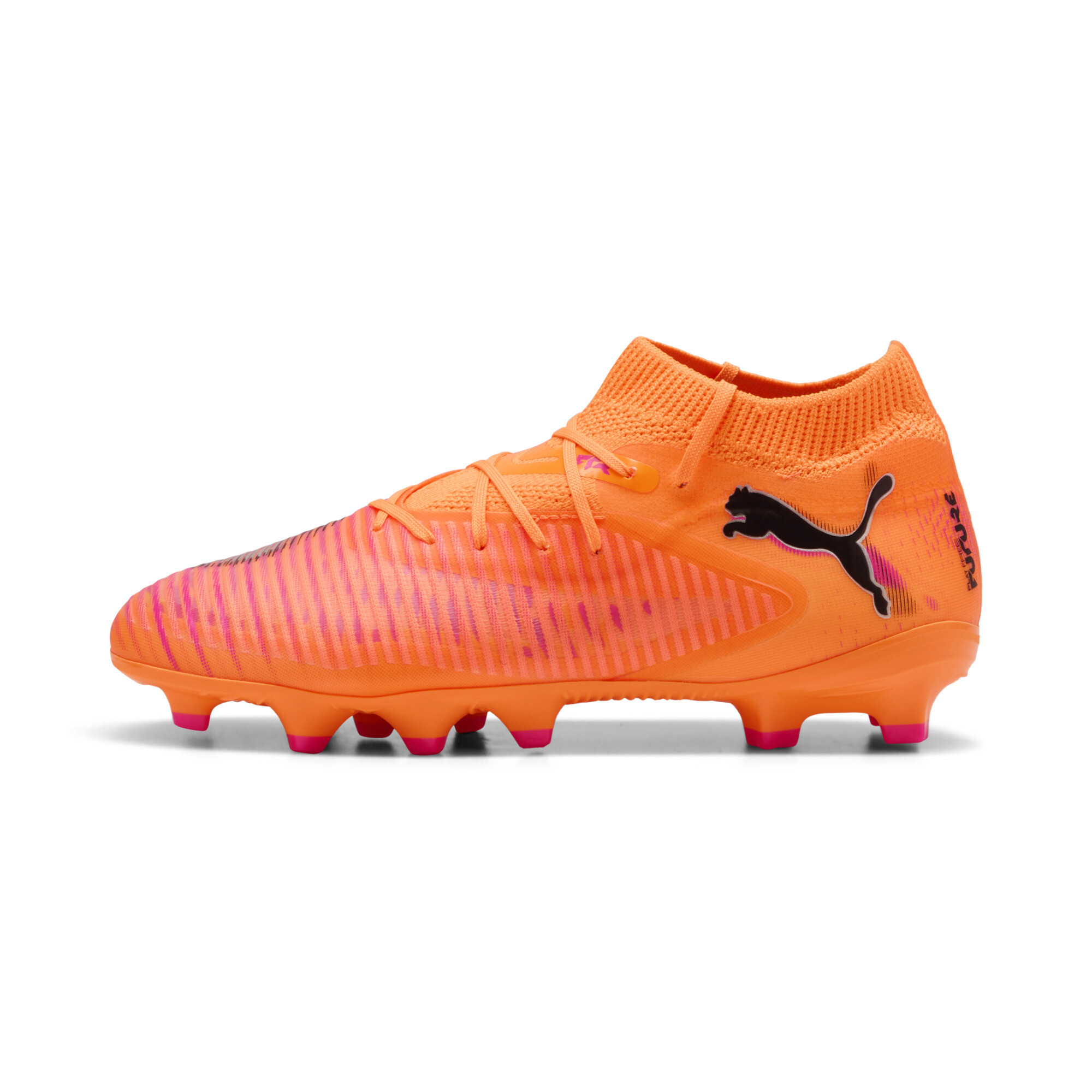 PUMA FUTURE 8 PRO FG/AG voetbalschoenen, Zwart, Maat 29