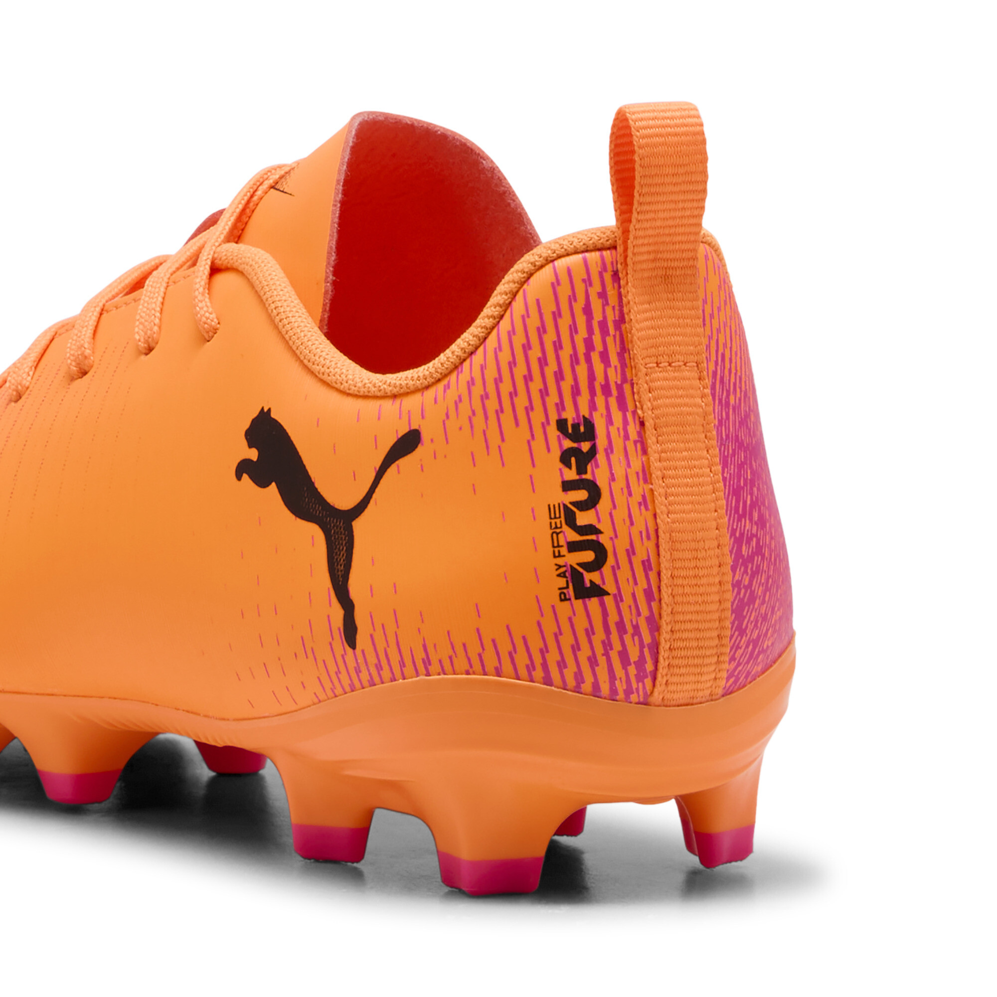 PUMA FUTURE 8 PLAY FG/AG voetbalschoenen, Zwart, Maat 31 thumbnail 5