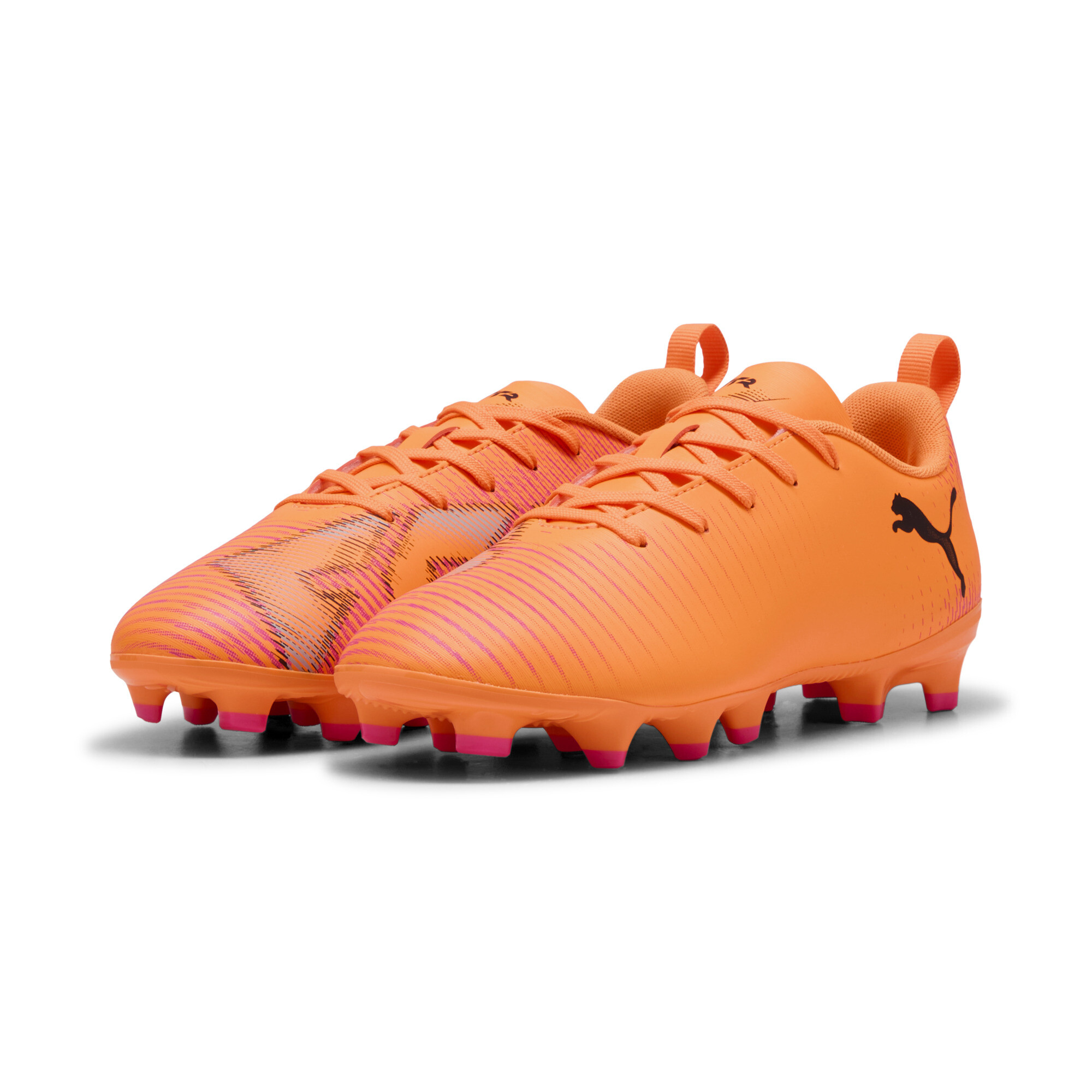 PUMA FUTURE 8 PLAY FG/AG voetbalschoenen, Zwart, Maat 31 thumbnail 6