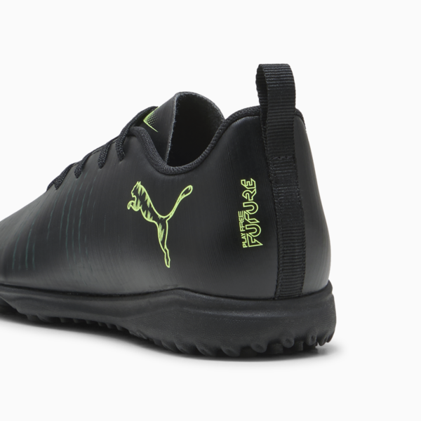 FUTURE 8 PLAY TT Football Boots Youth, PUMA Black-Fizzy Light-Green Terrain, large-ZAF