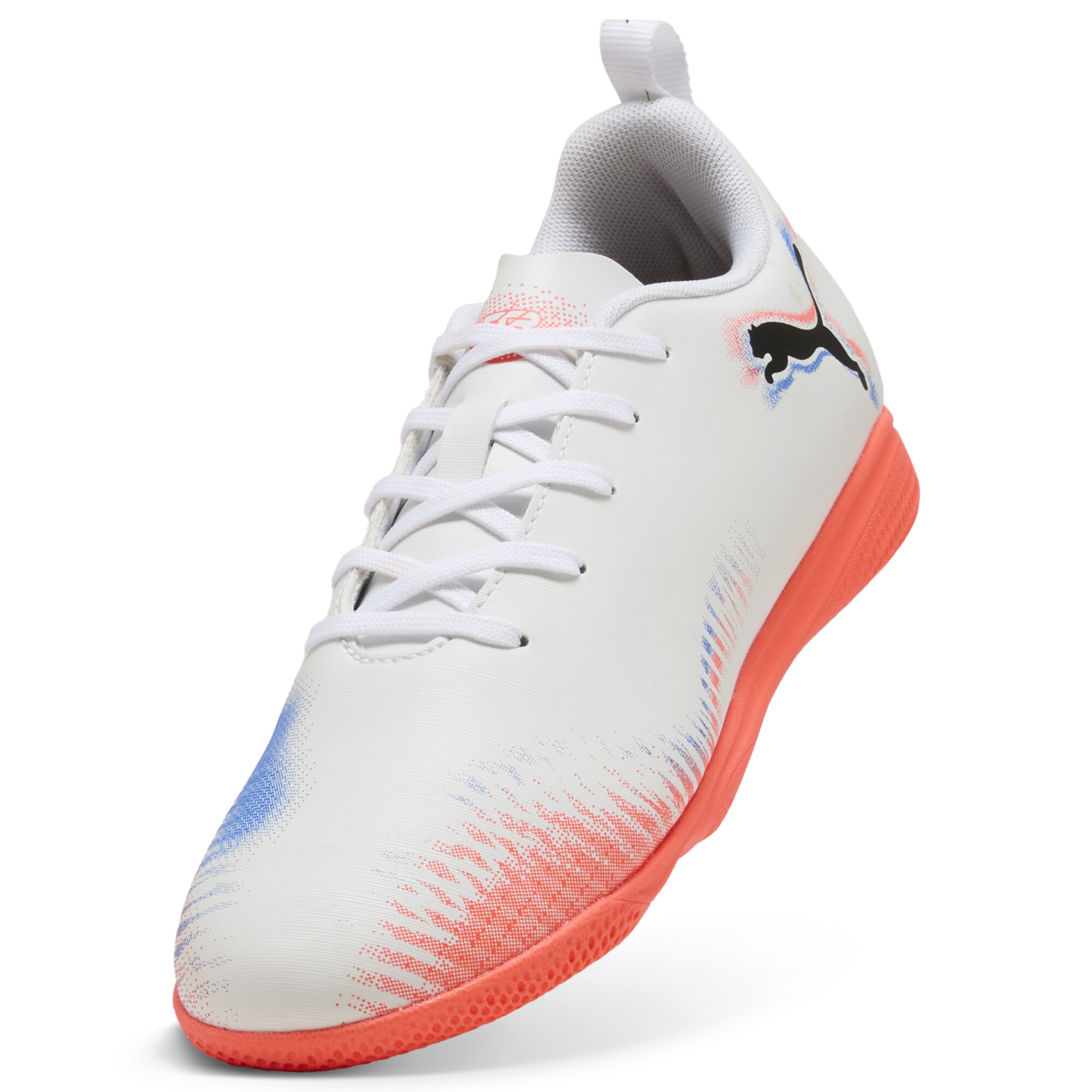 PUMA FUTURE 8 PLAY futsalschoenen, Zwart/Rood/Wit, Maat 36 thumbnail 2