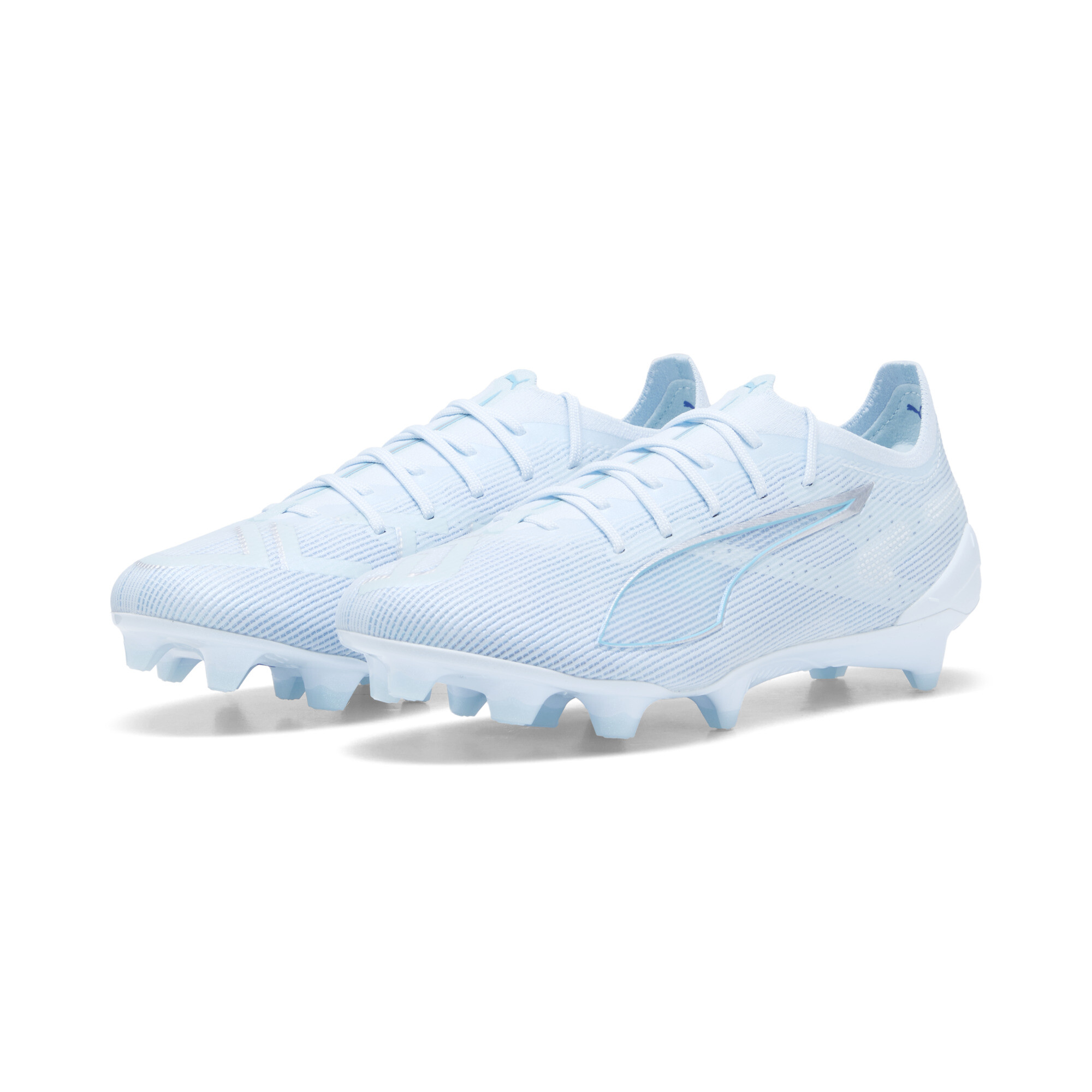 PUMA ULTRA 5 ULTIMATE LIGHT UP FG voetbalschoenen voor Dames, Blauw/Wit, Maat 38 thumbnail 6