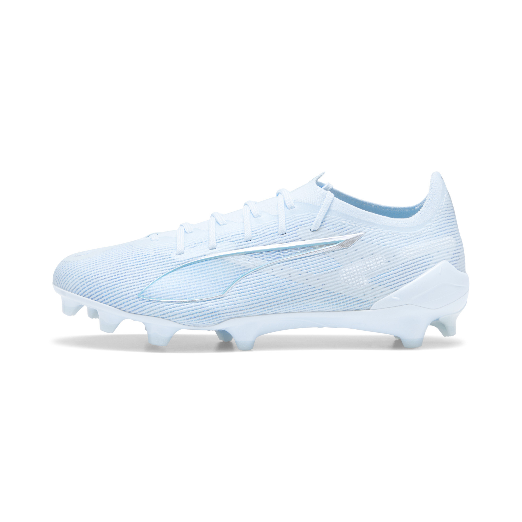 Puma ULTRA 5 ULTIMATE LIGHT UP FG Fußballschuhe Damen | Icy Blue/White/Light Aqua | Größe: 40