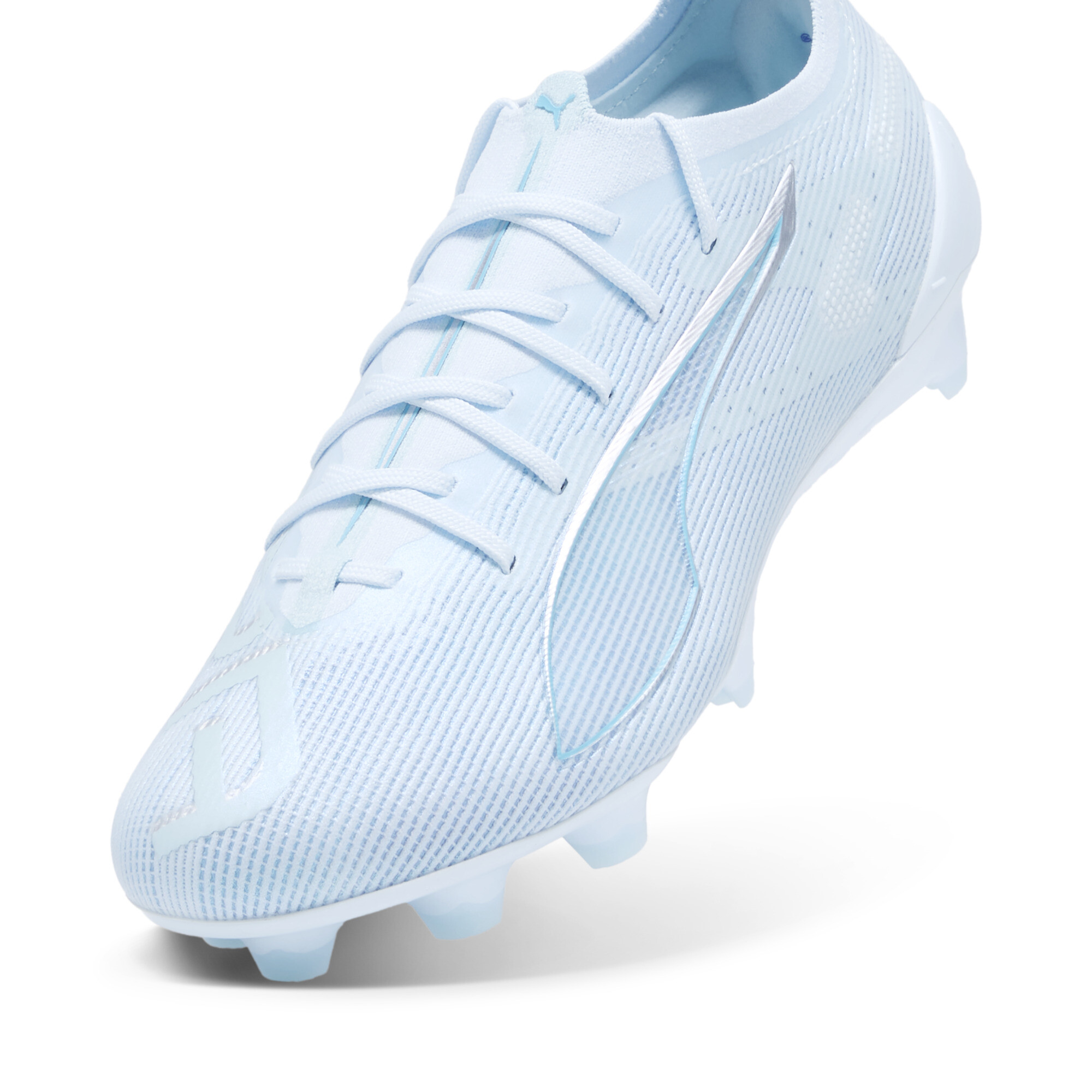 PUMA ULTRA 5 ULTIMATE LIGHT UP FG voetbalschoenen voor Dames, Blauw/Wit