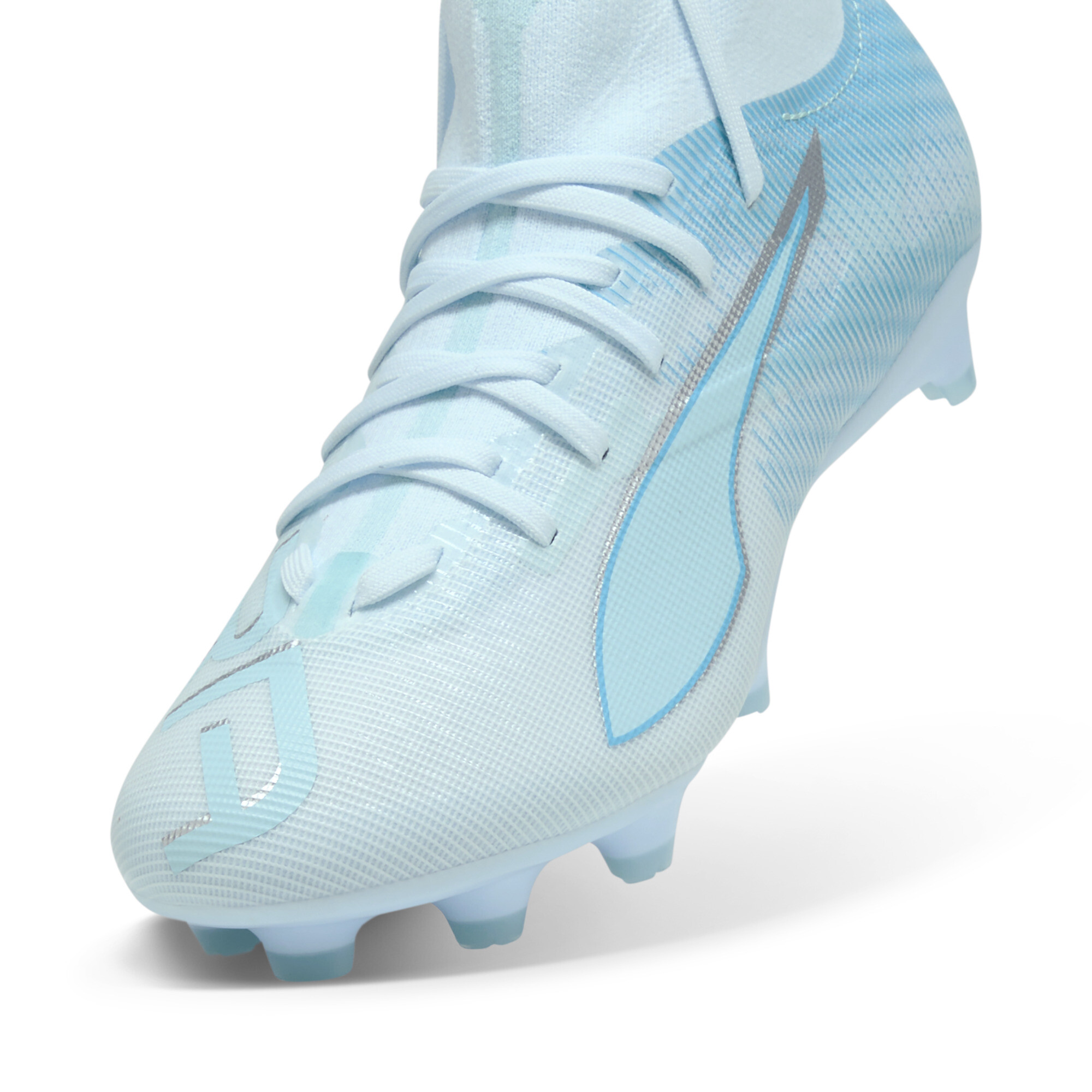 PUMA ULTRA 5 MATCH+ LIGHT UP FG/AG voetbalschoenen voor Dames, Blauw