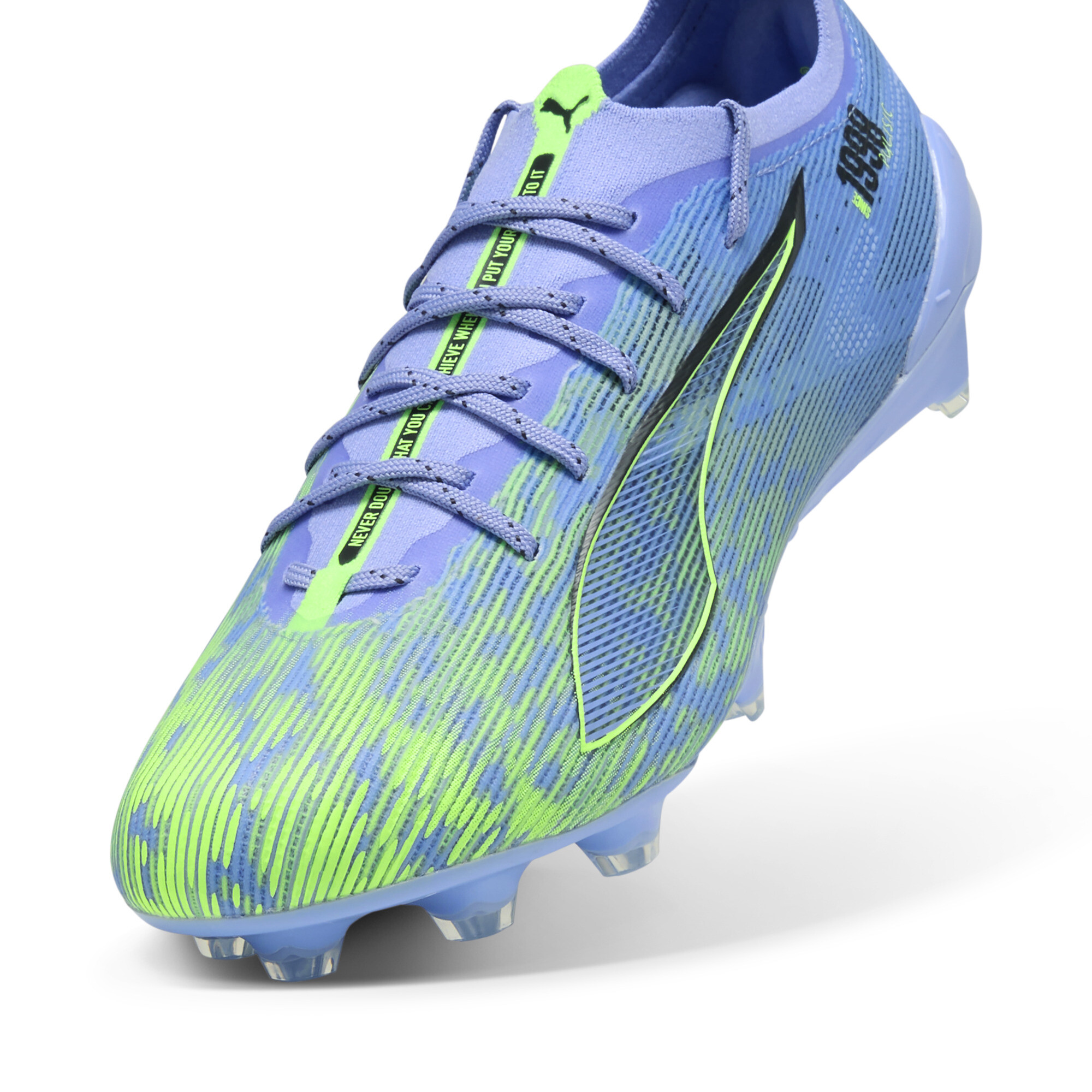 ULTRA 5 ULTIMATE CHASING THE DREAM FG uniseks voetbalschoenen, Groen/Zwart/Paars, Maat 44,5 | PUMA