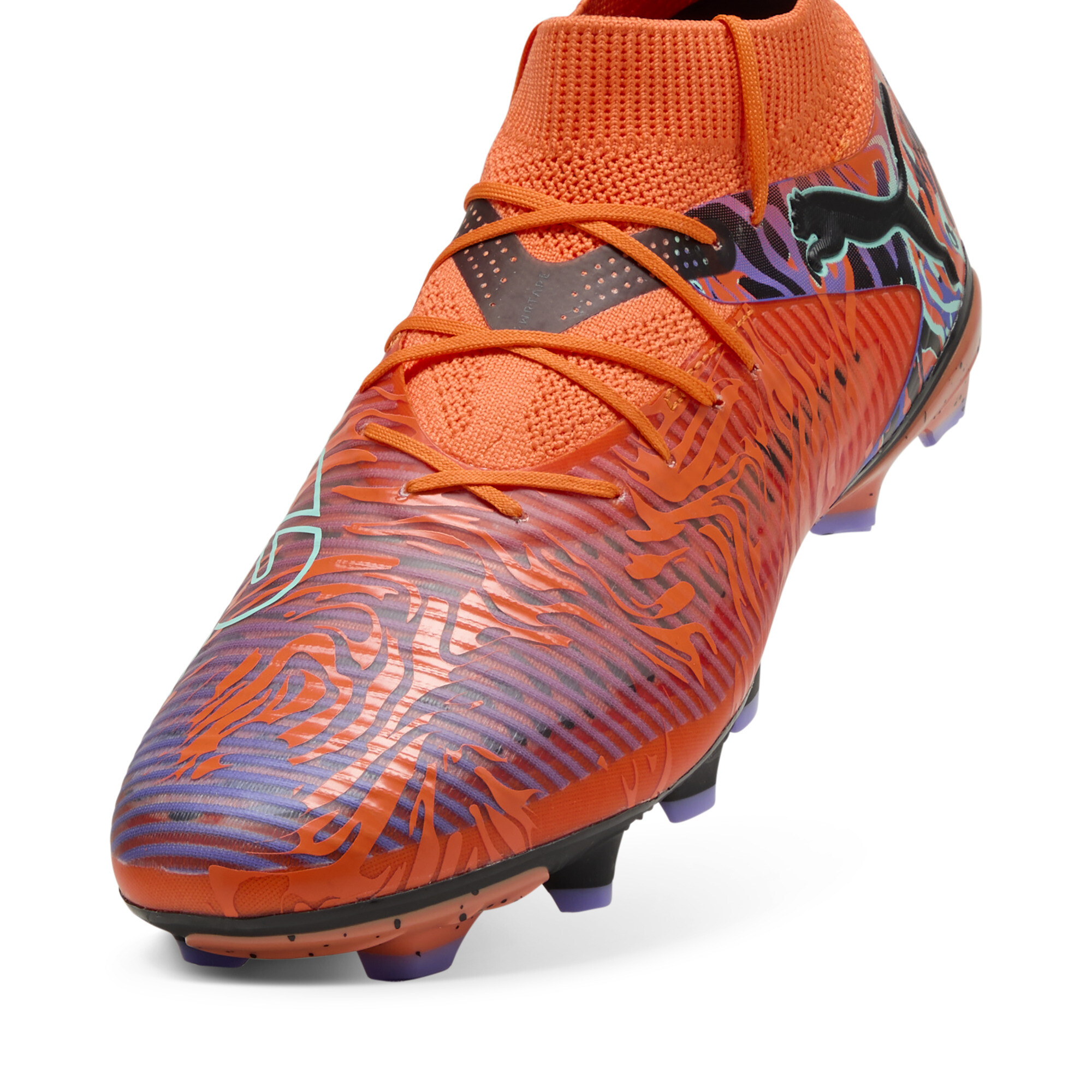 FUTURE 8 PRO CREATIVITY FG/AG uniseks voetbalschoenen, Oranje, Maat 40,5 | PUMA