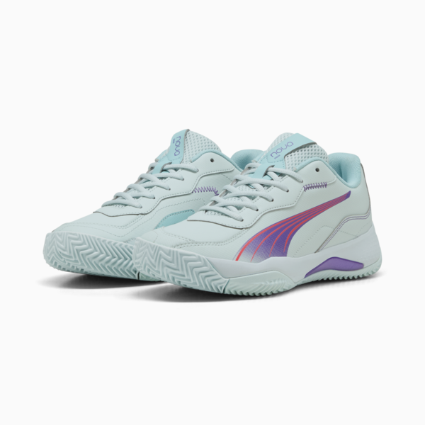 Zapatillas de pádel NOVA SMASH para mujer., Peaceful Blue-Purple Glimmer-Safe Lake, large-ARG