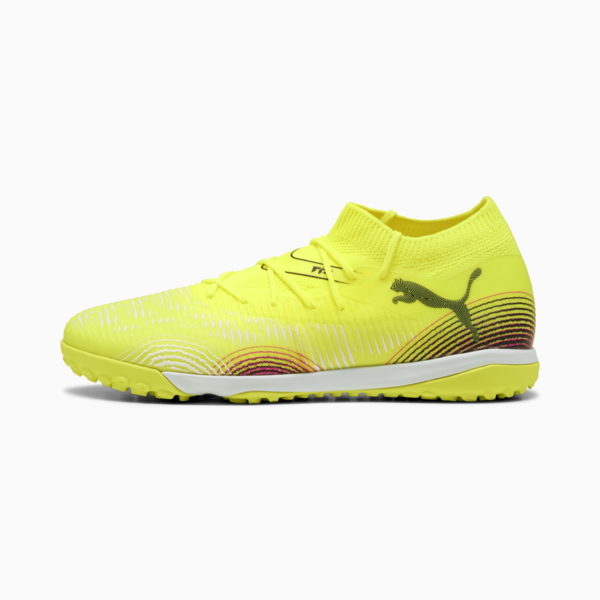 Botines de fútbol FUTURE 8 MATCH TT, Yellow Alert-PUMA Black-Sun Struck, large-ARG