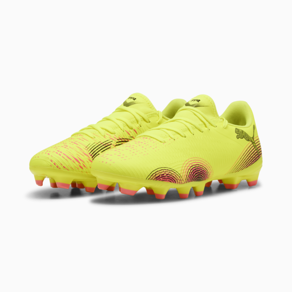 Botines de fútbol FUTURE 8 PLAY FG/AG, Yellow Alert-PUMA Black-Sun Struck, large-ARG
