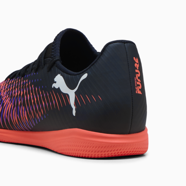 Botines de futsal FUTURE 8 PLAY IT, PUMA Black-PUMA White-Glowing Red, large-ARG