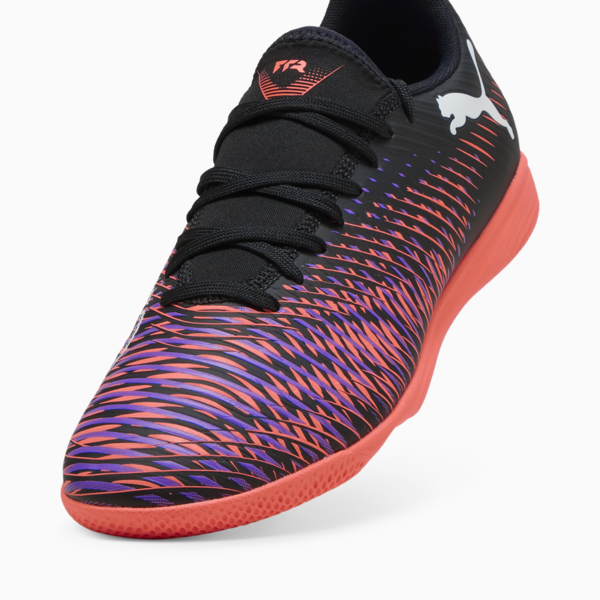 Botines de futsal FUTURE 8 PLAY IT, PUMA Black-PUMA White-Glowing Red, large-ARG