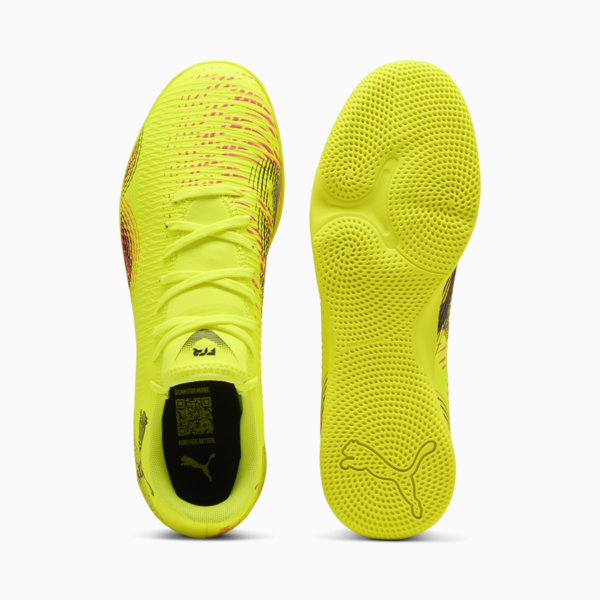 Botines de futsal FUTURE 8 PLAY IT, Yellow Alert-PUMA Black-Sun Struck, large-ARG