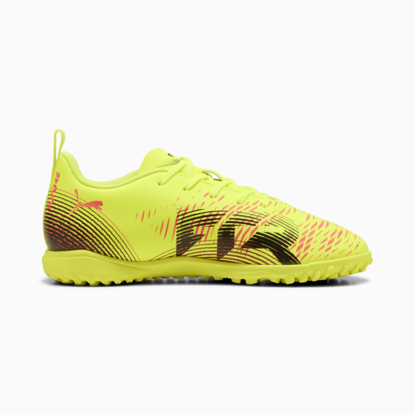 Botines de fútbol FUTURE 8 PLAY TT juvenil, Yellow Alert-PUMA Black-Sun Struck, large-ARG