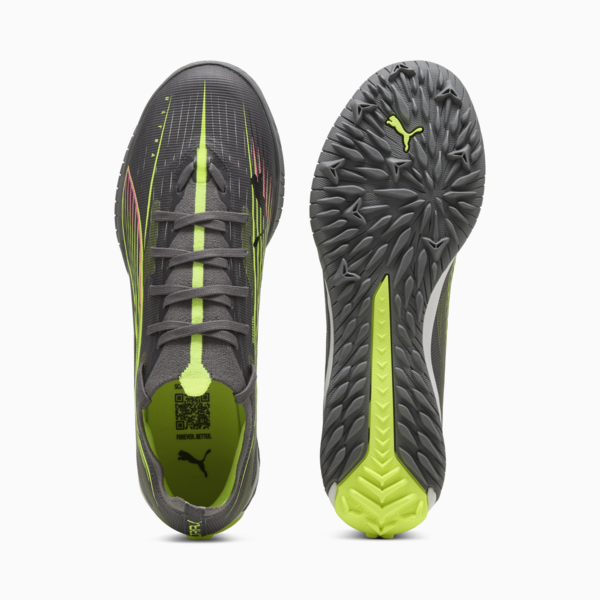 Botines de fútbol ULTRA 5 MATCH TT, Matte Aged Silver-Yellow Alert-Puma Aged Silver, large-ARG