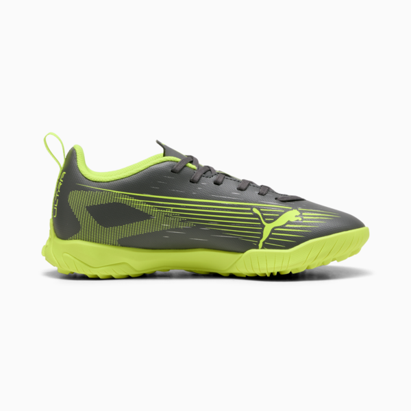 Botines de fútbol ULTRA 5 PLAY TT juvenil, Matte Aged Silver-Yellow Alert-Puma Aged Silver, large-ARG