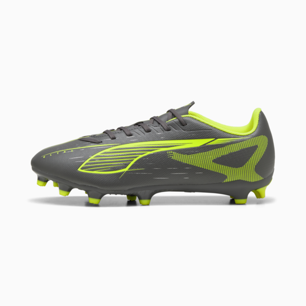 Botines de fútbol ULTRA 5 PLAY FG/AG, Matte Aged Silver-Yellow Alert-Puma Aged Silver, large-ARG