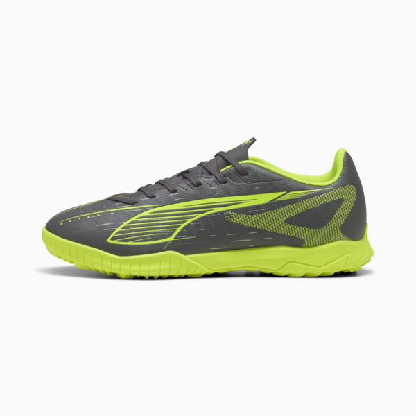 Botines de fútbol ULTRA 5 PLAY TT, Matte Aged Silver-Yellow Alert-Puma Aged Silver, large-ARG