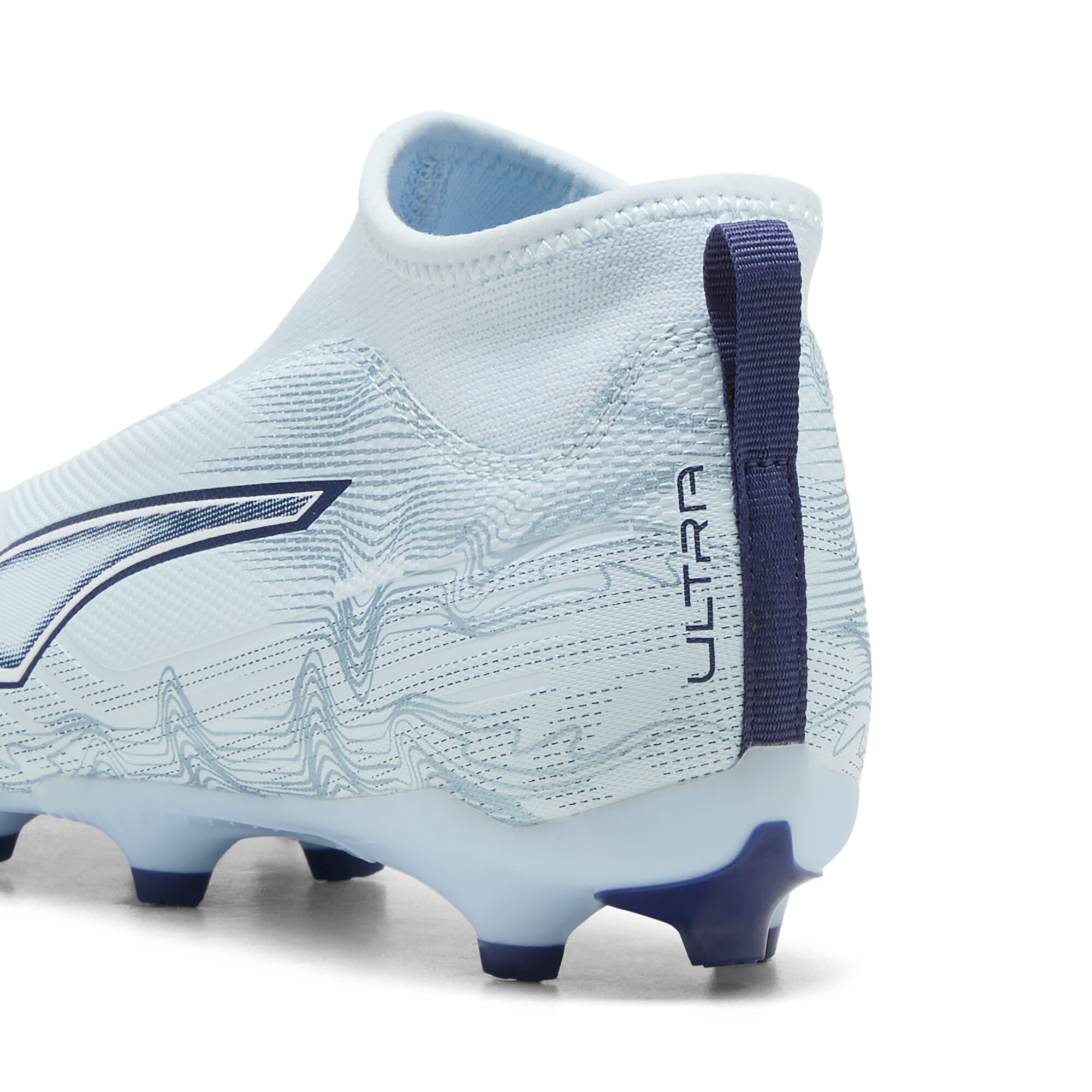 PUMA ULTRA 6 MATCH+ FG/AG voetbalschoenen zonder veters, Blauw/Wit, Maat 32,5 thumbnail 5