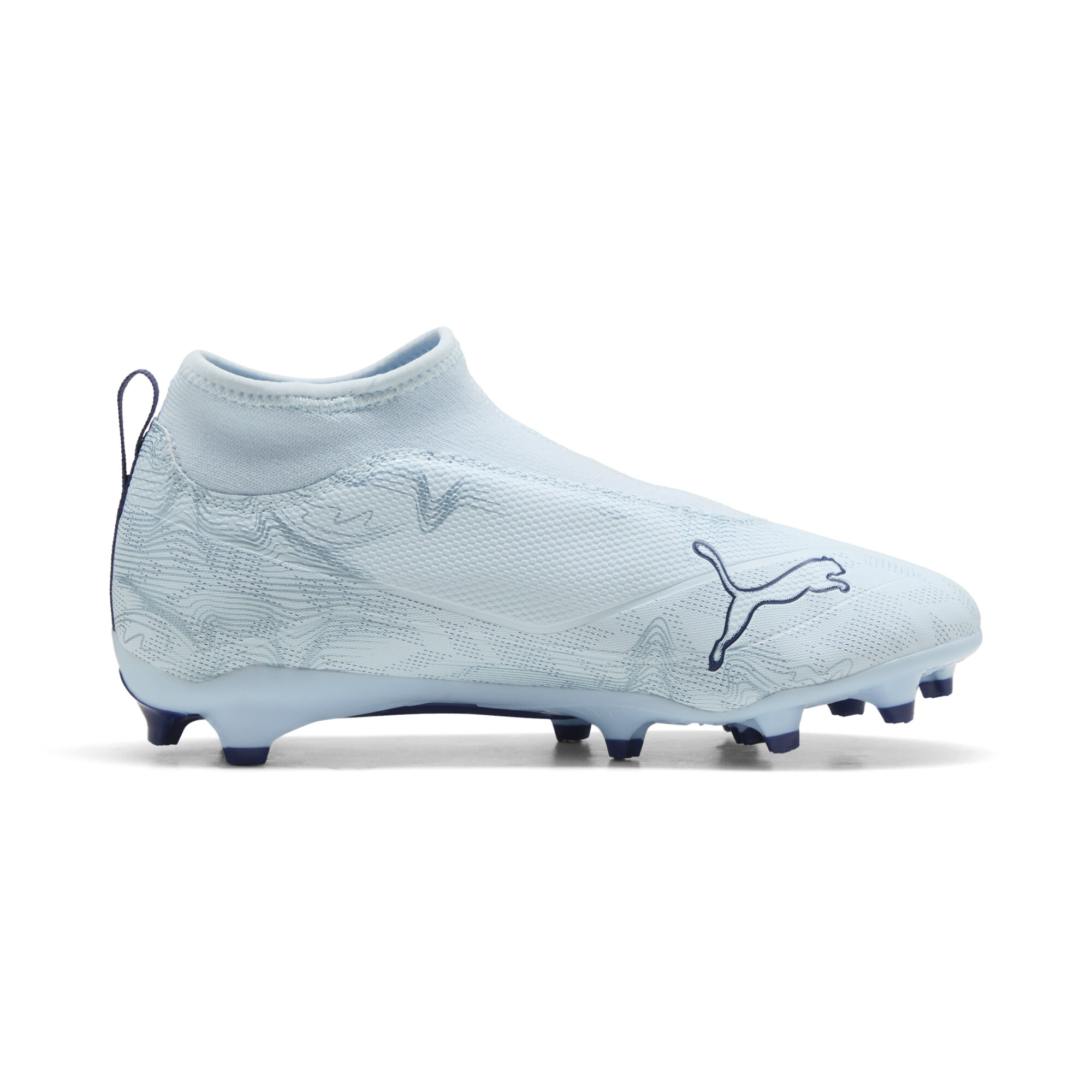 PUMA ULTRA 6 MATCH+ FG/AG voetbalschoenen zonder veters, Blauw/Wit, Maat 32,5 thumbnail 3