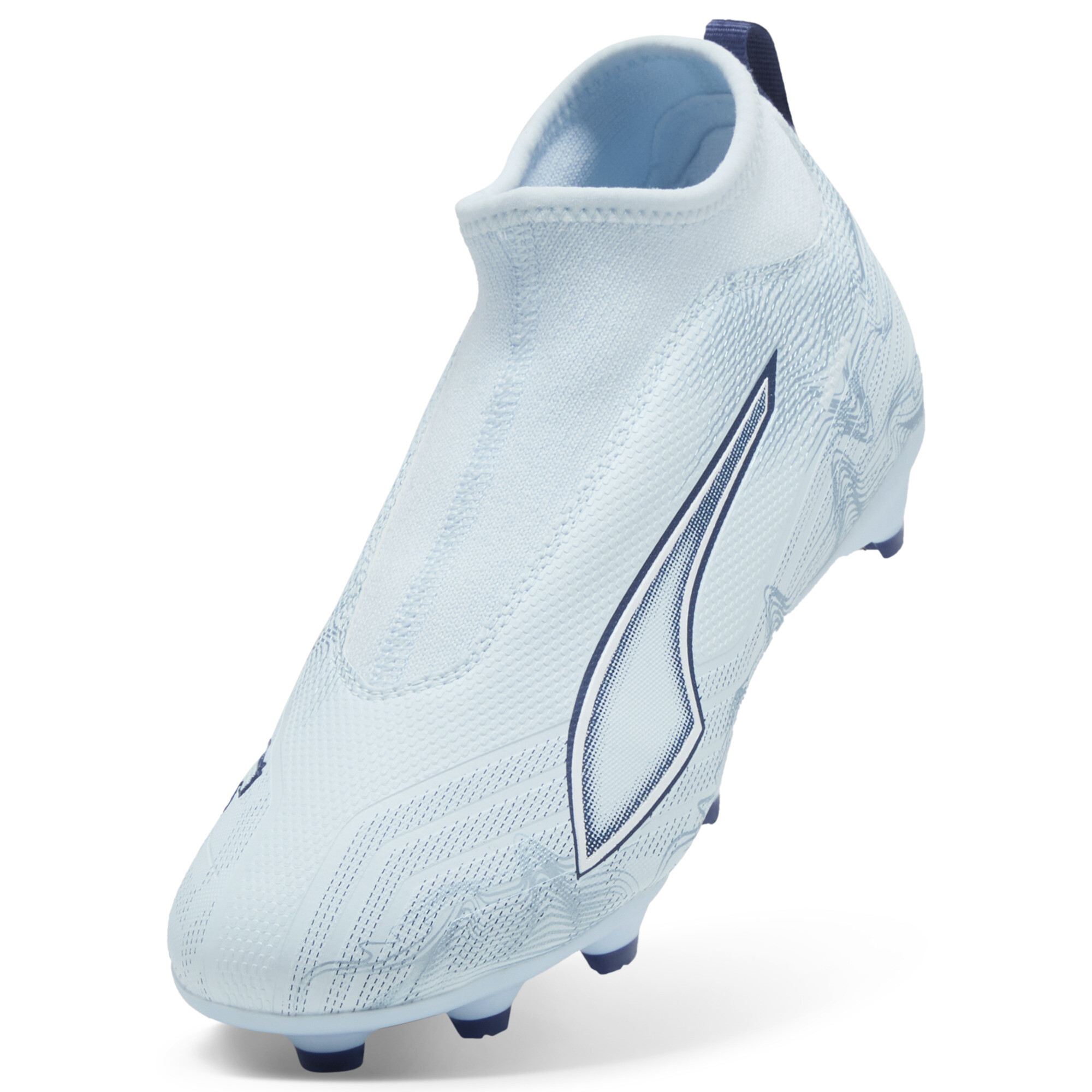 PUMA ULTRA 6 MATCH+ FG/AG voetbalschoenen zonder veters, Blauw/Wit, Maat 32,5 thumbnail 2