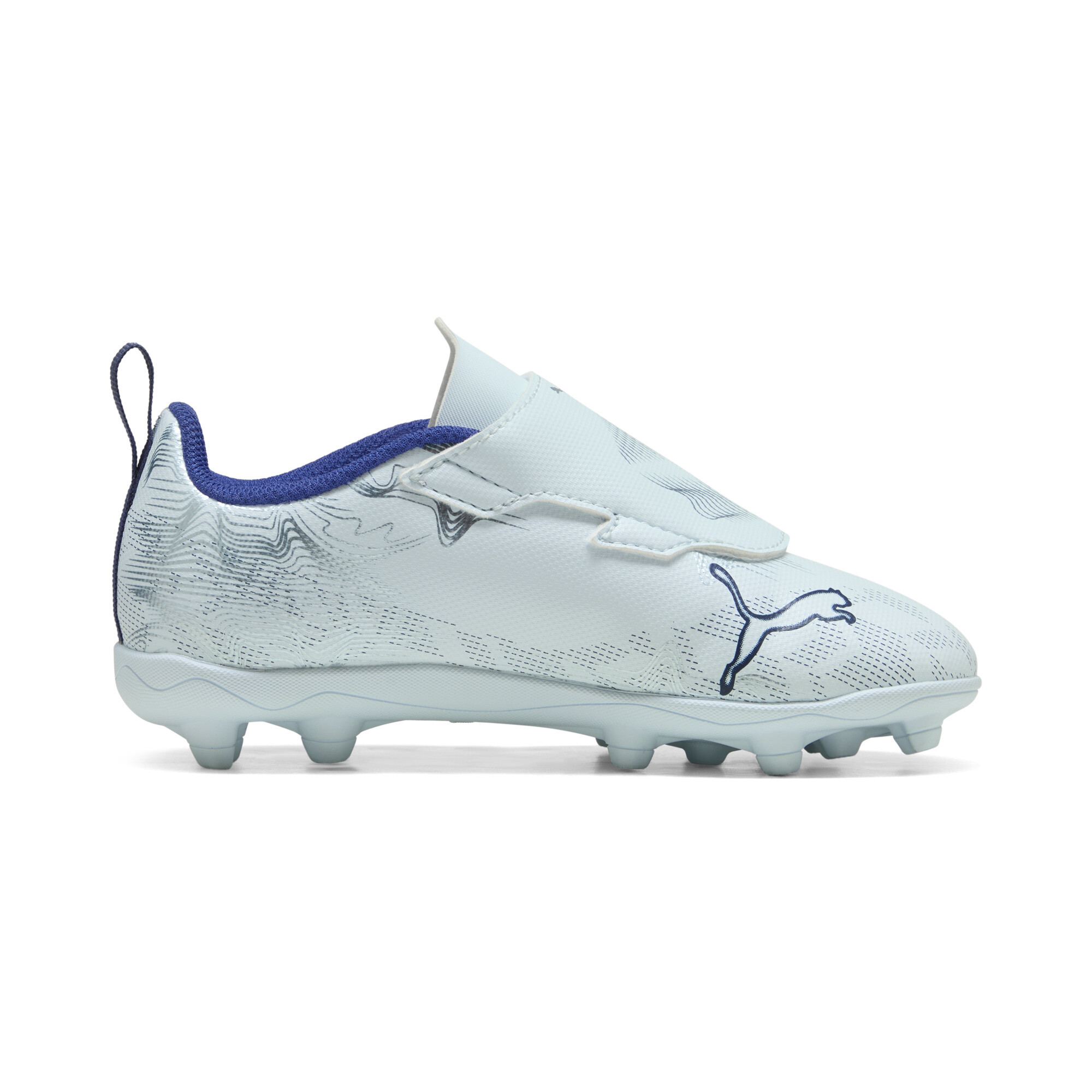 PUMA ULTRA 6 PLAY FG/AG voetbalschoenen, Blauw/Wit, Maat 27 thumbnail 3